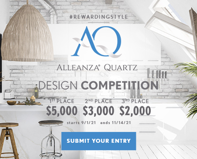 Contest Alert for 2020 Design Customers from Alleanza® Quartz