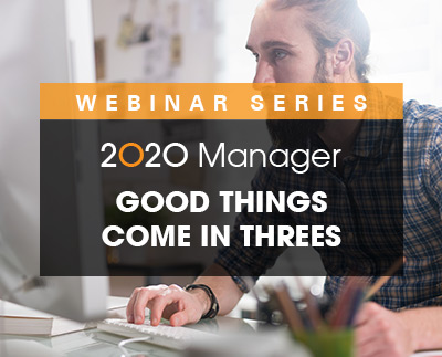 2020 Manager Webinar Series