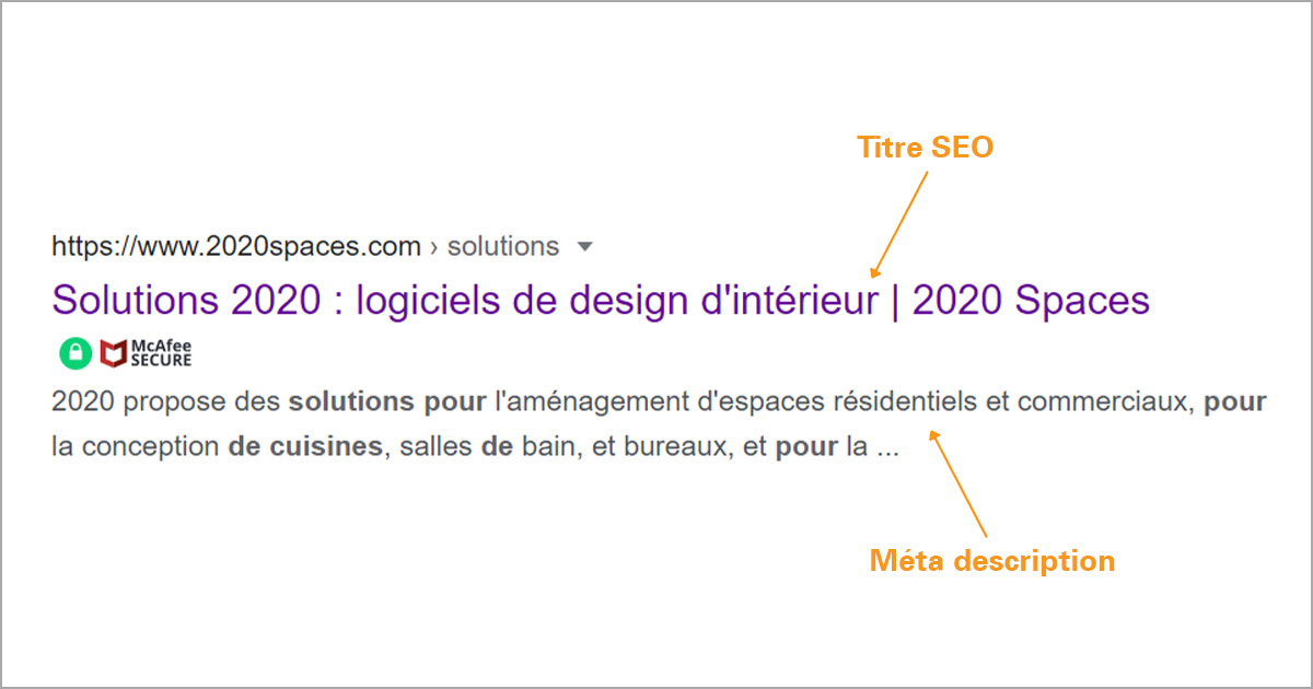 SEO title and Meta Description