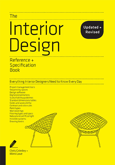 Interior design reference and specification book