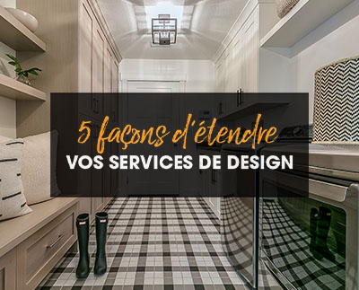 5 façons d'étendre vos services de design