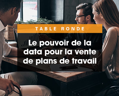 Le pouvoir de la data pour la vente de plans de travail