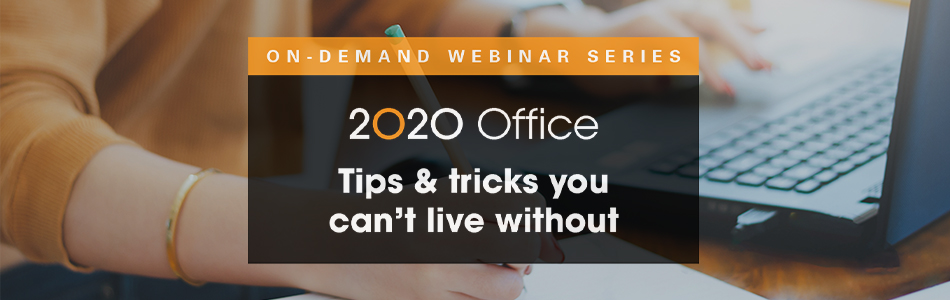 2020 Office Tip Series