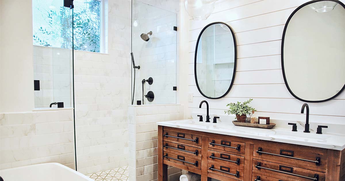 Vintage vanity 2022 bathroom trends