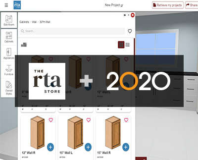 The RTA Store Boosts DIY Kitchen Sales with 2020 Ideal Spaces