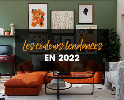 Top 5 des couleurs tendances en 2022