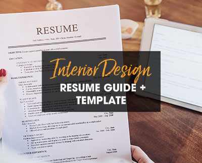 Interior Design Resume Guide + Template