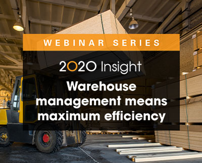 Warehouse Management means maximum efficiency