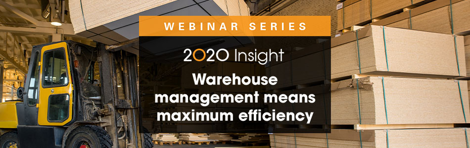 Warehouse Management means maximum efficiency