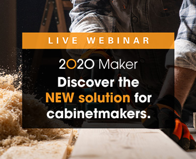 Webinar - Discover the new solution for cabinetmakers