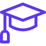 Graduation hat icon